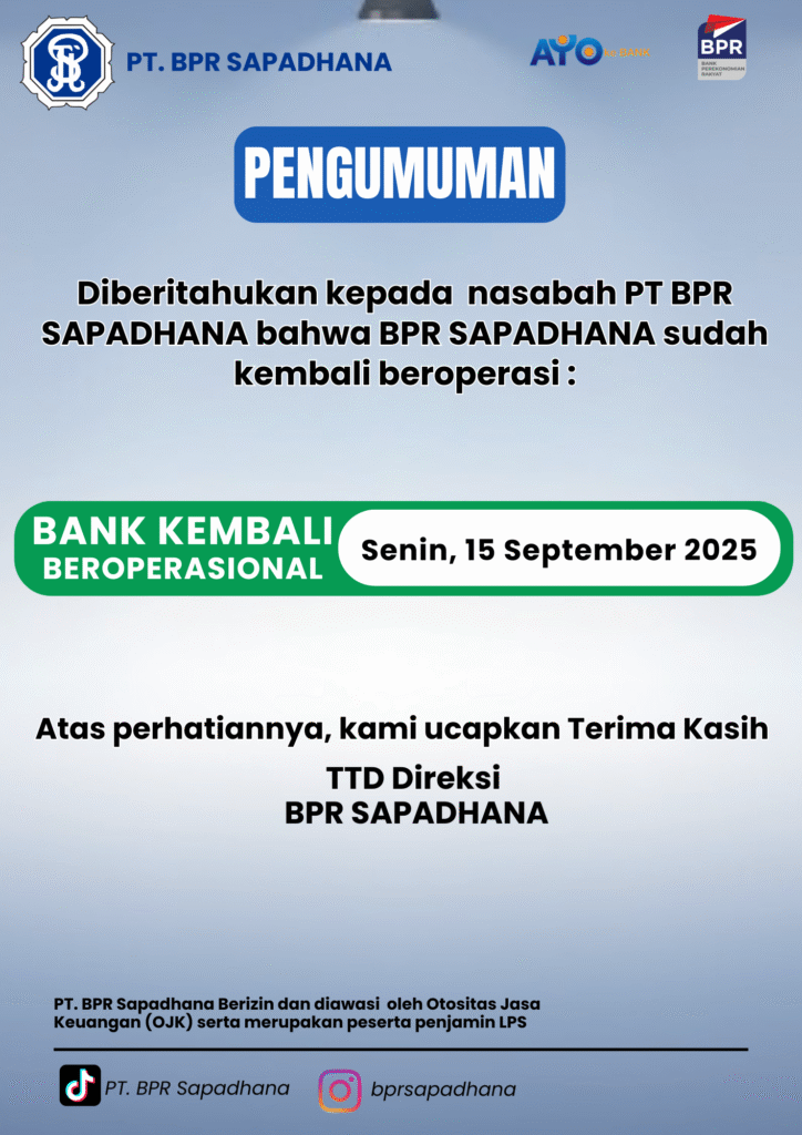 operasional sapadhana