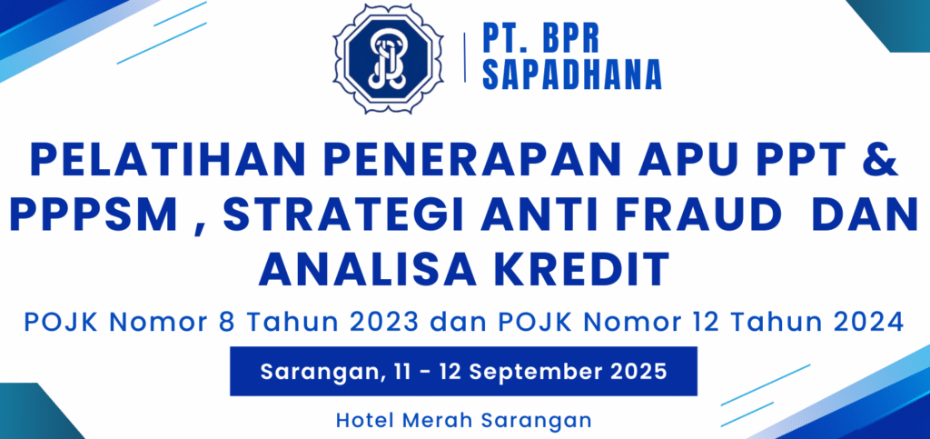 Pelatihan Karyawan/ti BPR Sapadhana Tahun 2025