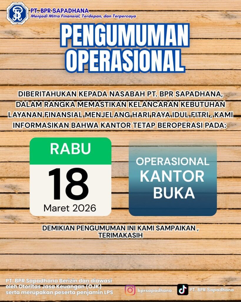 masuk tanggal 18 maret